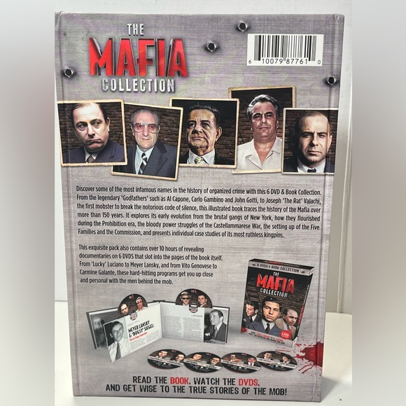 The mafia collection 6 DVD’s & book collection get the true stories of the mafia - Picture 3 of 4